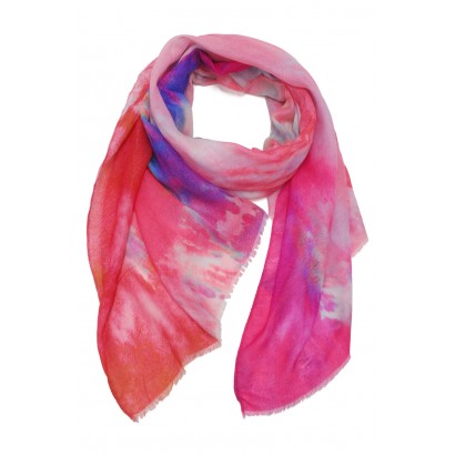 SCARF CLOUDY SKY COLOR GRADIENT EFFECT