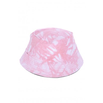 BUCKET HAT WITH TIE AND DYE EFFECT