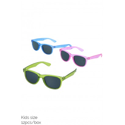 SUNGLASSES TRANSPARENT WITH GLITTER FOR KIDS