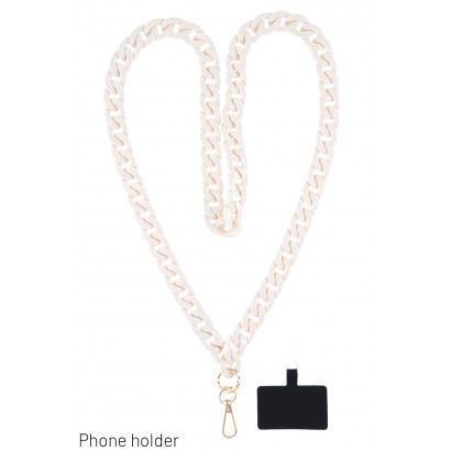 PHONE NECKLACE WITH THICK...