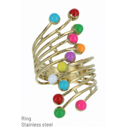 SPIRAL RING STAINLESS STEEL...