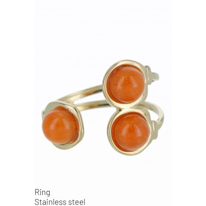 STAINLESS STEEL RING &...