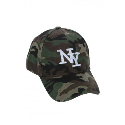 CAP WITH CAMOUFLE PATTERN &...