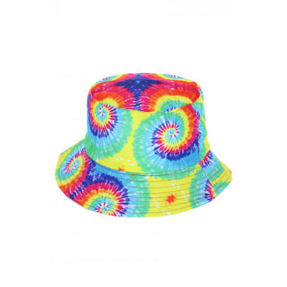 BUCKET HAT WITH TIE AND DYE...