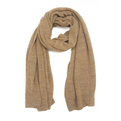 WOVEN WINTER SCARF, SOLID COLOR WITH LUREX