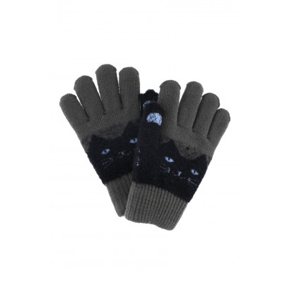 KNITTED GLOVES