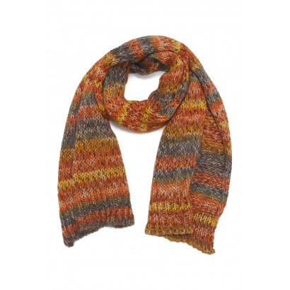 KNITTED SCARF MULTICOLOR