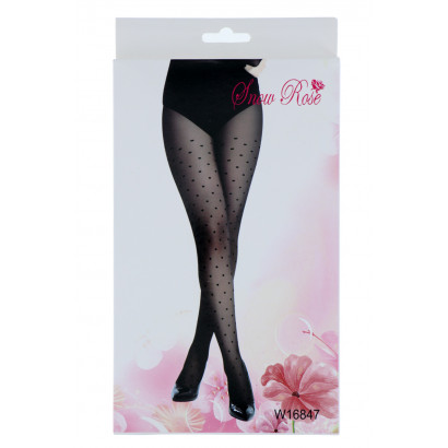 VOILE TIGHTS WITH DOTS