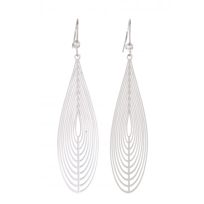 EARRINGS DROP SHAPED WITH...