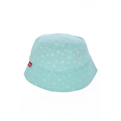 BUCKET HAT SOLID COLOR PRINTED STARS
