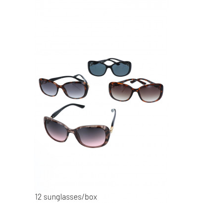 SUNGLASSES WITH TORTOISE SHELL FRAME