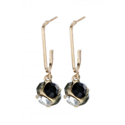 EARRINGS ROUND SHAPE WITH...