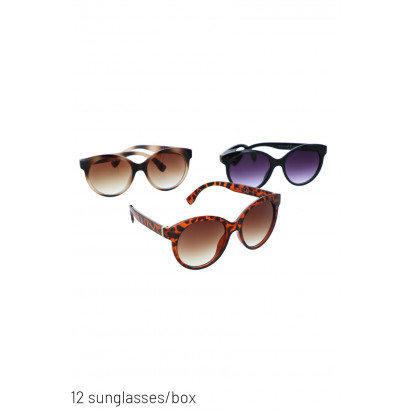 SUNGLASSES WITH CAMOUFLAGE & SOLID COLOR