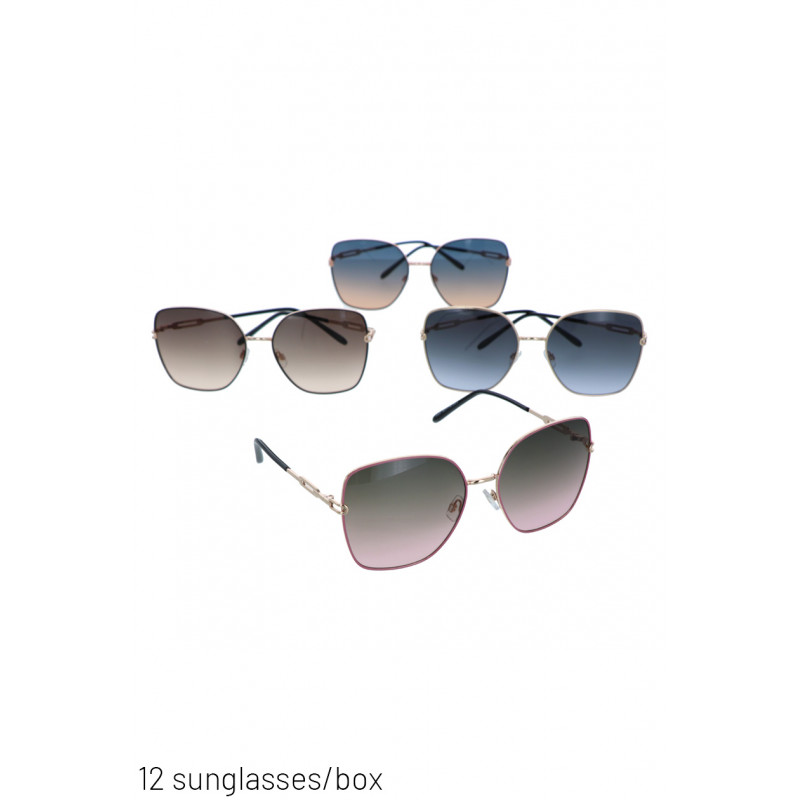 SUNGLASSES WITH METAL FRAME