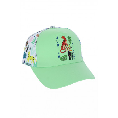 CAP FOR KIDS WITH ANIMAL PATTERN