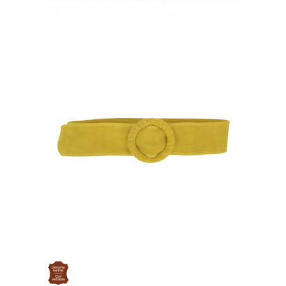 SOFT SUEDE BELT IN SOLID...