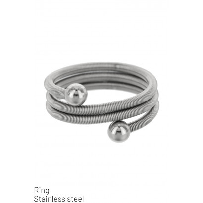 BAGUE EN ACIER, MULTI RANGS