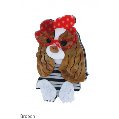 BROCHE EN FORME DE CHIEN