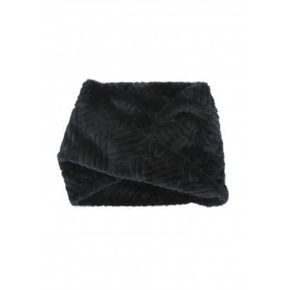 FUR IMITATION SNOOD SOLID COLOR