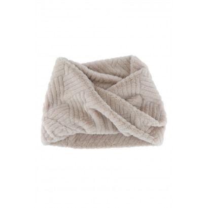 FUR IMITATION SNOOD SOLID COLOR