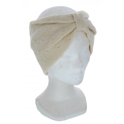 KNITTED HEADBAND SOLID COLOR