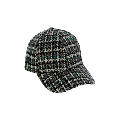 CAP FOR MEN WITH CHECKS PATTERN