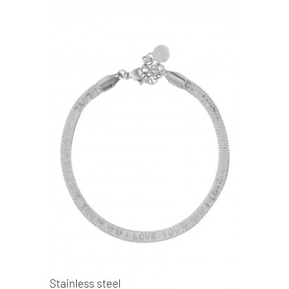STAINLESS STEEL BRACELET WITH LOVE