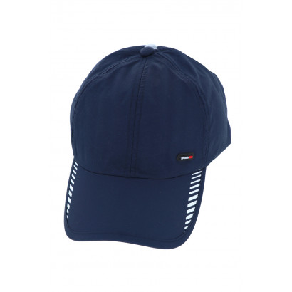 CAP SOLID COLOR WITH STRIPES ON SIDES