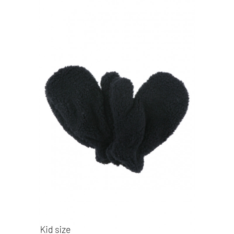 KIDS MITTENS IN FAKE FUR