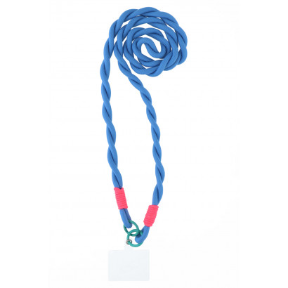 PHONE NECKLACE BRAIDED WITH THICK STRING NYLON