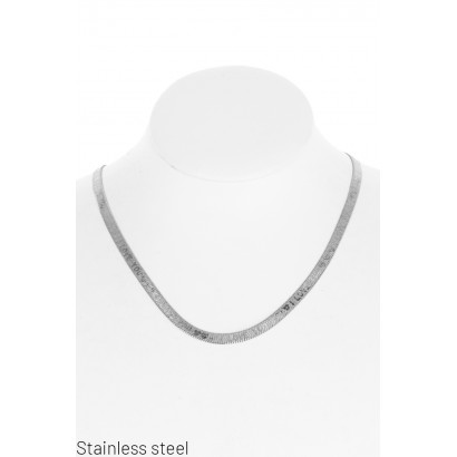 STAINL.STEEL ARTICULAR NECKLACE WITH MASSAGE