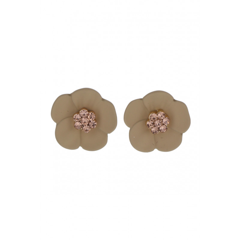 BOUCLES D'OREILLES, FORME DE FLEUR