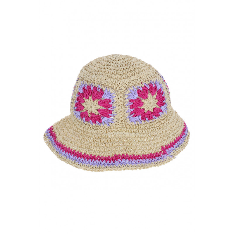 BUCKET HAT WITH FLOWERS PATTERN