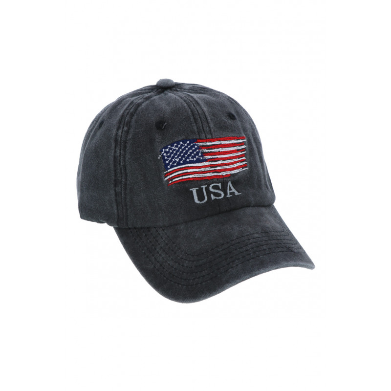 CASQUETTE  HOMME AVEC BRODERIE, DRAPEAU