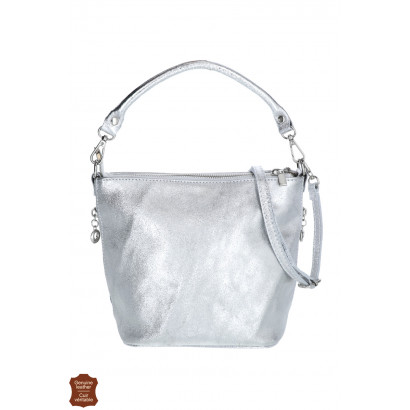 LIVYA, SHINY LEATHER BAG