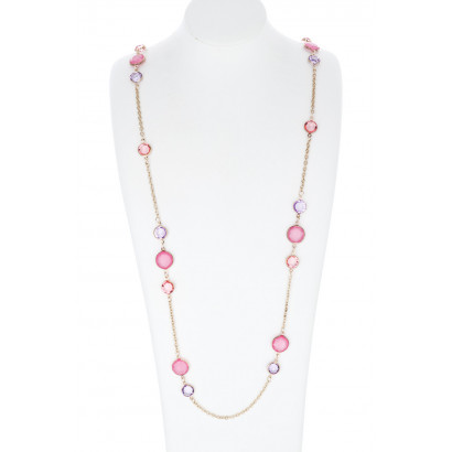 NECKLACE FACETED BEADS