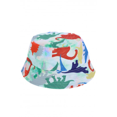 BUCKET HAT FOR KIDS WITH DINOSAURES PATTERN