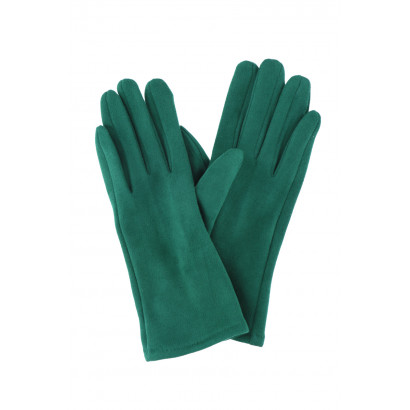 SUEDE GLOVES SOLID COLOR