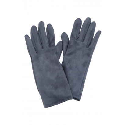 SUEDE GLOVES SOLID COLOR