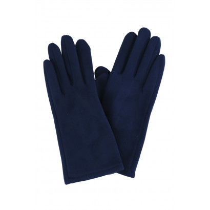 SUEDE GLOVES SOLID COLOR