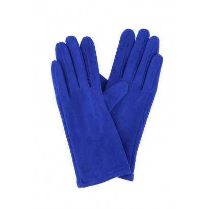 SUEDE GLOVES SOLID COLOR