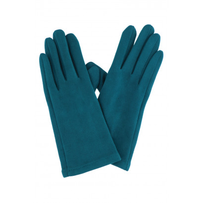 SUEDE GLOVES SOLID COLOR