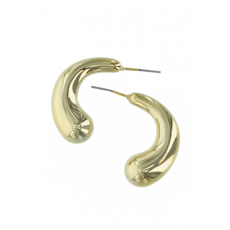 BOUCLES D'OREILLES FORME OVALE