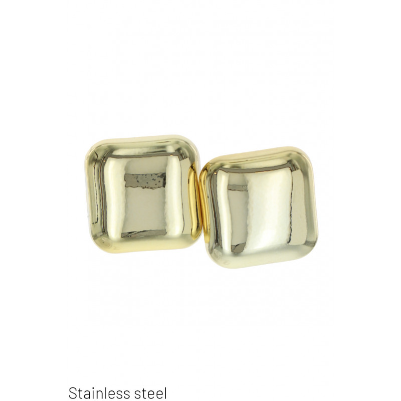 EARRINGS SQUARE PENDANT