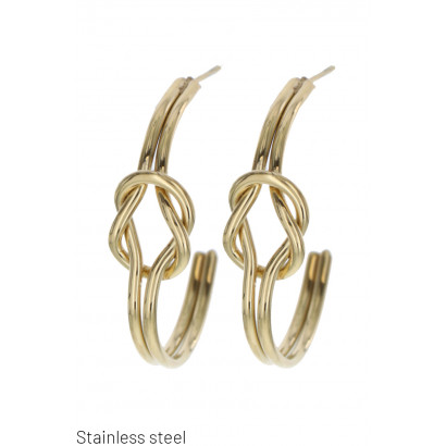 STEEL EARRING ROUND SHAPE...