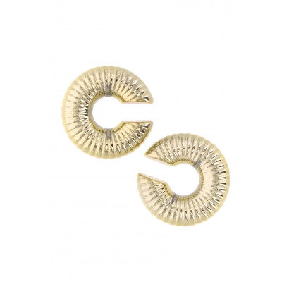 EAR CUFF ROND ET RAYURES