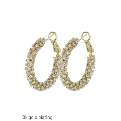 GOLD PLATING EARRINGS WITH...