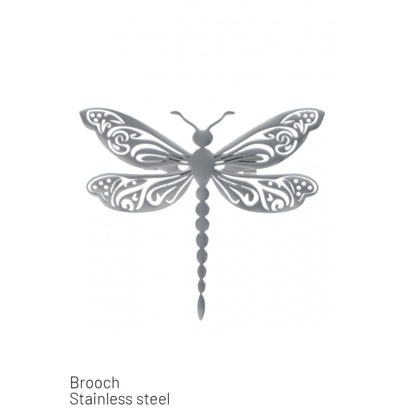 BROCHE AVEC LIBELLULE