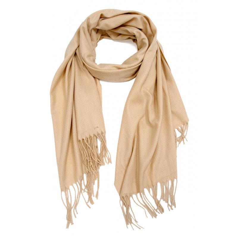 FOULARD AVEC GOUTTES IMPRIMES OR