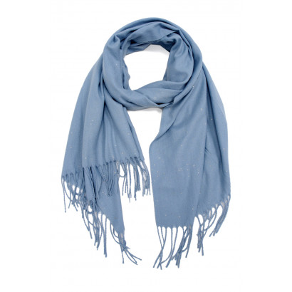 FOULARD AVEC GOUTTES IMPRIMES OR